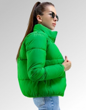 Куртка зеленая демисезонная
