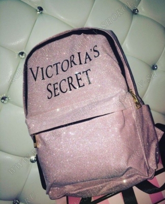 Блестящий Рюкзак "Victoria's Secret" / Розовый