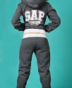 Спортивный костюм женский "Gap" Серый-графит