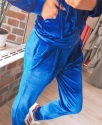 Велюровый костюм "Сosmo" Синий