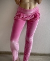 Велюровые штаны "Cosmo" Светло-розовые